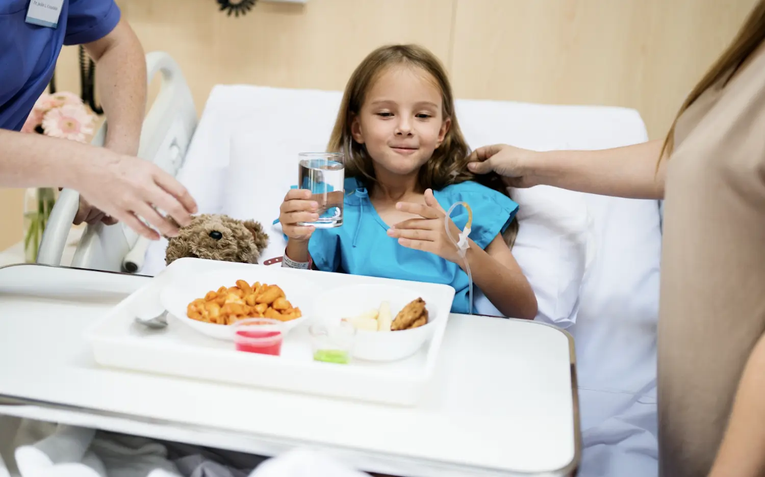 Operationen der Gaumenmandeln bei Kindern